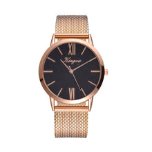 Load image into Gallery viewer, Kingou Women's Casual Quartz Silicone strap Band Watch Analog Wrist WatchFemale girlfriend woman dress watch Party decoration wo