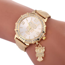 Load image into Gallery viewer, Owl pendant women's watches sold in Europe and America luxury watches brand personality quartz watch