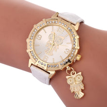Load image into Gallery viewer, Owl pendant women's watches sold in Europe and America luxury watches brand personality quartz watch