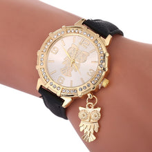 Load image into Gallery viewer, Owl pendant women's watches sold in Europe and America luxury watches brand personality quartz watch