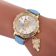 Load image into Gallery viewer, Owl pendant women's watches sold in Europe and America luxury watches brand personality quartz watch