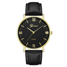 Load image into Gallery viewer, Geneva Mens Luxury Brand Watches Stainless Steel Analog Quartz Ladies Dress Wristwatches Clock Women's Watch montre homme QG