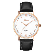 Load image into Gallery viewer, Geneva Mens Luxury Brand Watches Stainless Steel Analog Quartz Ladies Dress Wristwatches Clock Women's Watch montre homme QG