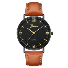 Load image into Gallery viewer, Geneva Mens Luxury Brand Watches Stainless Steel Analog Quartz Ladies Dress Wristwatches Clock Women's Watch montre homme QG