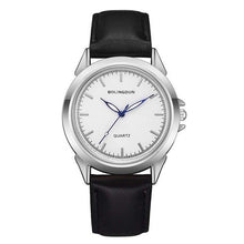 Load image into Gallery viewer, Couple Watches Simple Fashion Unisex Watch Leather Strap Line Analog Quartz Ladies Wristwatches Mujer Lover's Commemorate Gift