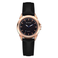 Load image into Gallery viewer, Couple Watches Simple Fashion Unisex Watch Leather Strap Line Analog Quartz Ladies Wristwatches Mujer Lover's Commemorate Gift