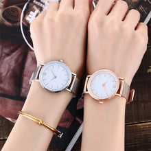 Load image into Gallery viewer, Lover's Wrist Watch Quartz Analog Delicate Alloy Luxury Business Watches Women Watch Man Reloj Hombre 2019 Couple Watches
