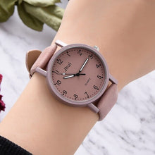 Load image into Gallery viewer, Top Brand Women's Watches Fashion Leather Wrist Watch Women Watches Ladies Watch Clock Gift zegarek damski Relojes Mujer 2019