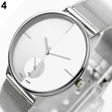 Load image into Gallery viewer, Women's Men's Classic Quartz Stainless Steel Mesh Band Wrist Watch Lover's Gift couple