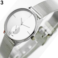 Load image into Gallery viewer, Women's Men's Classic Quartz Stainless Steel Mesh Band Wrist Watch Lover's Gift couple