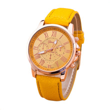 Load image into Gallery viewer, OUTAD Fashion Women Brand Lover's Casual Stylish Romen Numerals Faux Leather Quartz Watch Montre Watches Relojes Mujer feminino