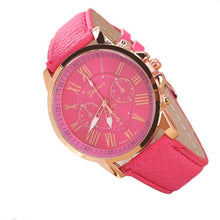 Load image into Gallery viewer, OUTAD Fashion Women Brand Lover's Casual Stylish Romen Numerals Faux Leather Quartz Watch Montre Watches Relojes Mujer feminino