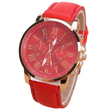 Load image into Gallery viewer, OUTAD Fashion Women Brand Lover's Casual Stylish Romen Numerals Faux Leather Quartz Watch Montre Watches Relojes Mujer feminino