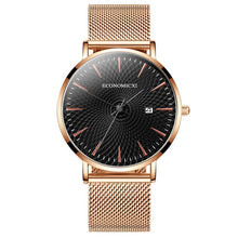 Load image into Gallery viewer, New Men's Watch High end Fashion Alloy Mesh Quartz Wrist Watch Multicolor Creative Pattern Dial Male Casual Trend Business Clock