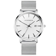 Load image into Gallery viewer, New Men's Watch High end Fashion Alloy Mesh Quartz Wrist Watch Multicolor Creative Pattern Dial Male Casual Trend Business Clock