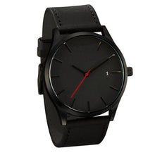 Load image into Gallery viewer, Dropshipping Couple Fashion Leather Band Analog Quartz Round Wrist Business men's watch Male Clock Wristwatch erkek kol saati