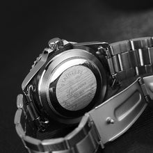 Load image into Gallery viewer, GONEWA men's fashion military sports wear-resistant stainless steel Japanese quartz analog watch Montre femme