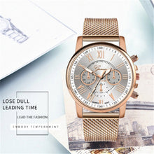 Load image into Gallery viewer, Watch Women'S Watch Women'S Watch Double Face Women'S Watch Silicone Mesh With Silicone Plated Strap