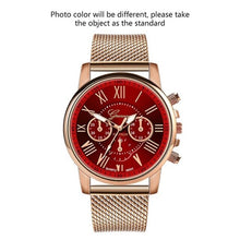 Load image into Gallery viewer, Watch Women'S Watch Women'S Watch Double Face Women'S Watch Silicone Mesh With Silicone Plated Strap