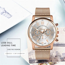 Load image into Gallery viewer, Watch Women'S Watch Women'S Watch Double Face Women'S Watch Silicone Mesh With Silicone Plated Strap