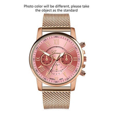 Load image into Gallery viewer, Watch Women'S Watch Women'S Watch Double Face Women'S Watch Silicone Mesh With Silicone Plated Strap