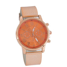 Load image into Gallery viewer, Watch Women'S Watch Women'S Watch Double Face Women'S Watch Silicone Mesh With Silicone Plated Strap