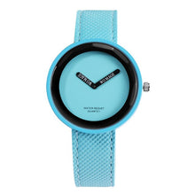 Load image into Gallery viewer, Hot Sale Candy Color Fashion Women's Watches Leather Ladies Watch Women Watches Girl Watch Simple Clock часы женские reloj muje