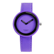 Load image into Gallery viewer, Hot Sale Candy Color Fashion Women's Watches Leather Ladies Watch Women Watches Girl Watch Simple Clock часы женские reloj muje