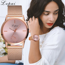 Load image into Gallery viewer, Luxury Women Watches Lvpai Women's Casual Quartz Silicone strap Band Watch Analog Wrist Watch reloj mujer relogio feminino