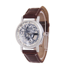 Load image into Gallery viewer, 2019 Unique Creative Hollow Out Lover's Quartz Watch Couples Unisex Thin Leather Strap Casual Wrist Watch for Drop Shipping