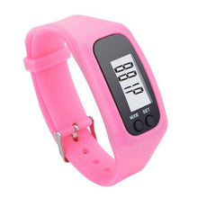 Load image into Gallery viewer, Lover's Sports Silicone Wristband Digital Watches Pedometer Sports Monitor Running Exercising Step Counter Fitness