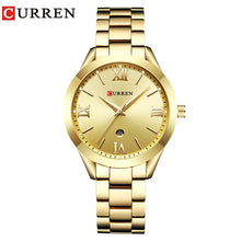 Load image into Gallery viewer, CURREN Gold Watch Women Watches Ladies Creative Steel Women's Bracelet Watches Female Clock Relogio Feminino Montre Femme