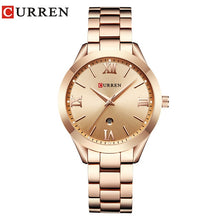 Load image into Gallery viewer, CURREN Gold Watch Women Watches Ladies Creative Steel Women's Bracelet Watches Female Clock Relogio Feminino Montre Femme
