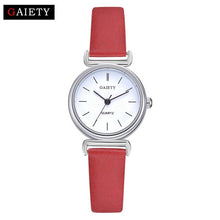 Load image into Gallery viewer, Fashion Exquisite Small Simple Women Dress Watch Leather Female Clock Women's Mini Design Wristwatch Clock Relogio Feminino