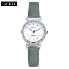 Load image into Gallery viewer, Fashion Exquisite Small Simple Women Dress Watch Leather Female Clock Women's Mini Design Wristwatch Clock Relogio Feminino