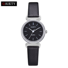 Load image into Gallery viewer, Fashion Exquisite Small Simple Women Dress Watch Leather Female Clock Women's Mini Design Wristwatch Clock Relogio Feminino