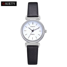 Load image into Gallery viewer, Fashion Exquisite Small Simple Women Dress Watch Leather Female Clock Women's Mini Design Wristwatch Clock Relogio Feminino