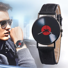 Load image into Gallery viewer, 2019 Fasion Men's Watch Neutral Watch Retro Design Brand Analog Vinyl Record Men Women Quartz Alloy Watch Gift Female Clock