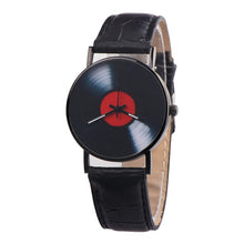 Load image into Gallery viewer, 2019 Fasion Men's Watch Neutral Watch Retro Design Brand Analog Vinyl Record Men Women Quartz Alloy Watch Gift Female Clock