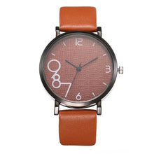 Load image into Gallery viewer, New Style Fashion Women's Luxury Leather Band Analog Quartz WristWatch Golden Ladies Watch Women Dress Reloj Mujer Black Clock