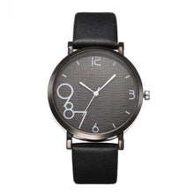 Load image into Gallery viewer, New Style Fashion Women's Luxury Leather Band Analog Quartz WristWatch Golden Ladies Watch Women Dress Reloj Mujer Black Clock